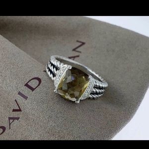 David Yurman Petite Wheaton Smoky Topaz